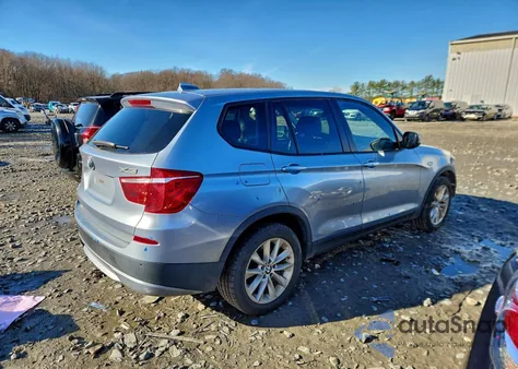 2014 BMW X3 xDrive28I z USA, uszkodzony, nr VIN 5UXWX9C51E0D25458